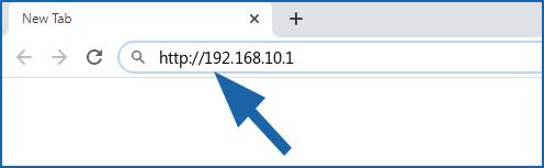 192.168.10.1 IP routera domyślnego Login