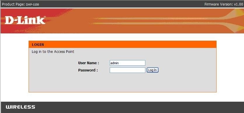 192.168.0.50 - router D-Link logowanie
